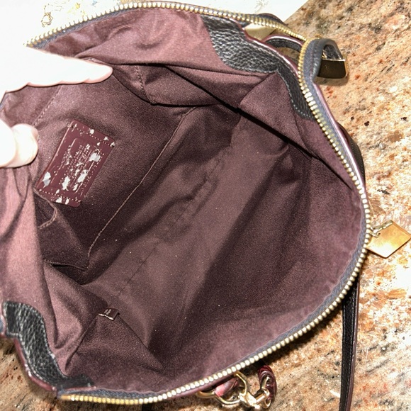 Coach Black and maroon women’s purse - Picture 7 of 10